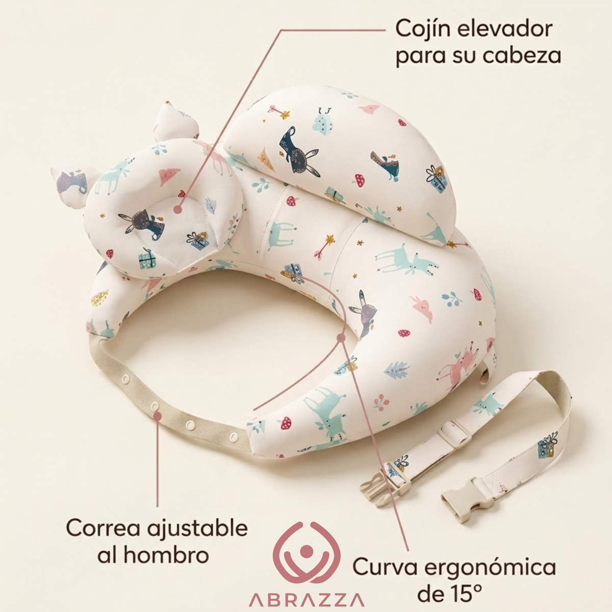 Abrazza™ — Almohada de Apoyo