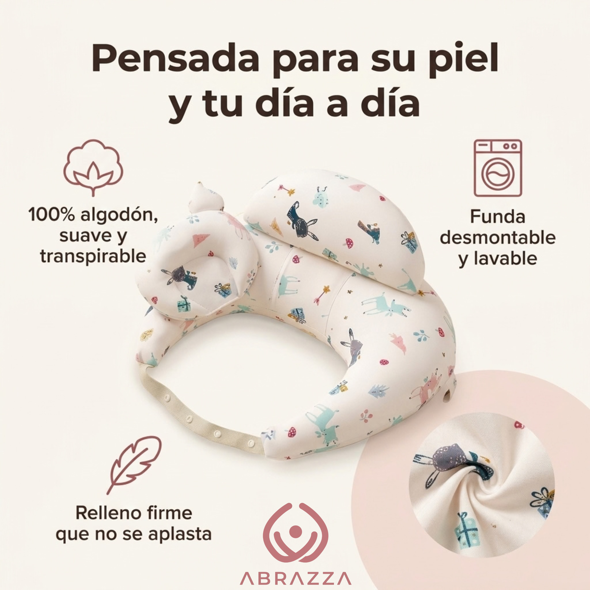 Abrazza™ — Almohada de Apoyo