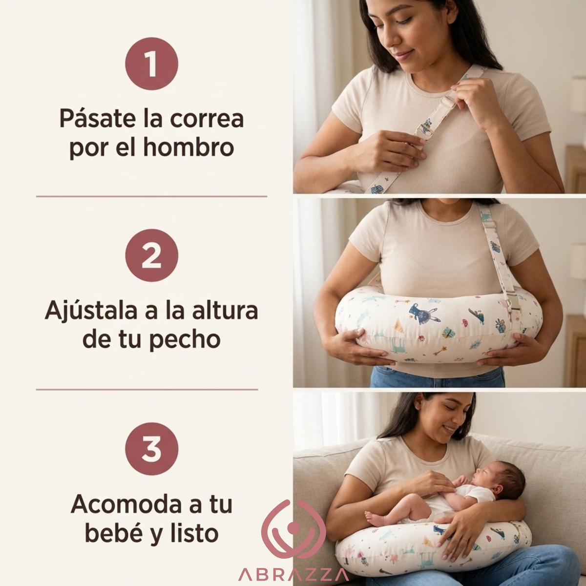 Abrazza™ — Almohada de Apoyo